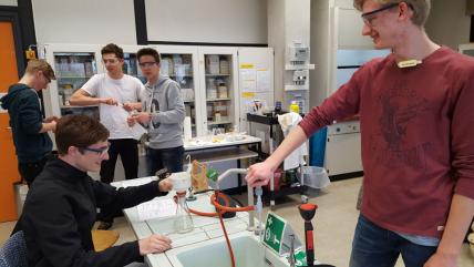 Pumpen für die Fachschaft Chemie