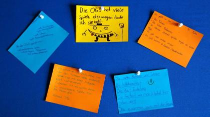 Rückmeldung von den Kindern