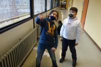 Klasse 4d der Grundschule Münchener Straße am 12.01.2022