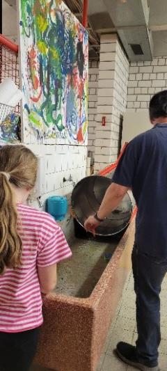 alles Klebrige muss weg und ordentlich gereinigt werden