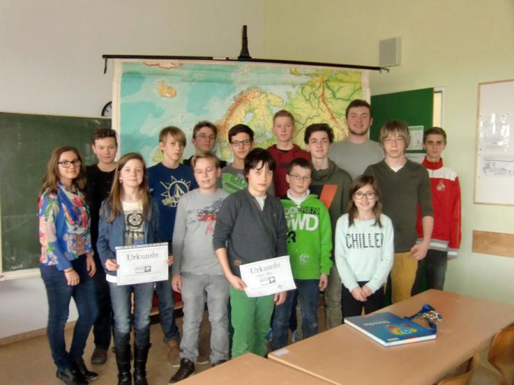 Klassensieger "Diercke-Wissen"