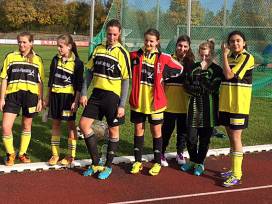 Apianerinnen sind Vize-Stadtmeister im Fußball