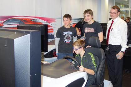 Mit Willi Weitzel bei Audi