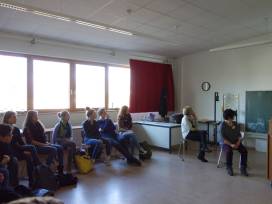 Besuch von Hospizhelfern