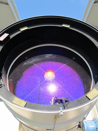 Bild 2: Laser-Teleskop in Wettzell