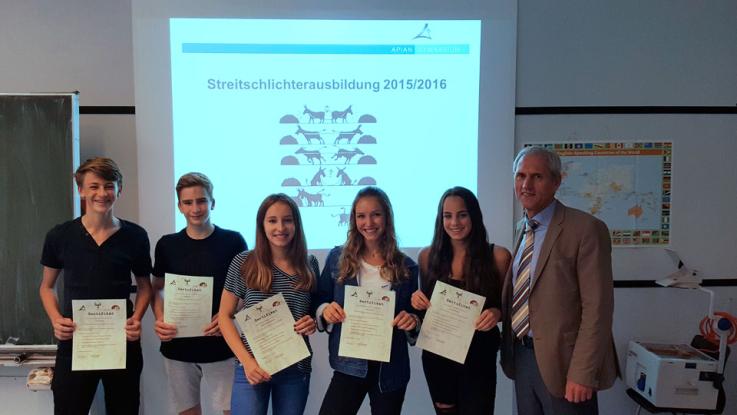 neue Streitschlichter am Apian