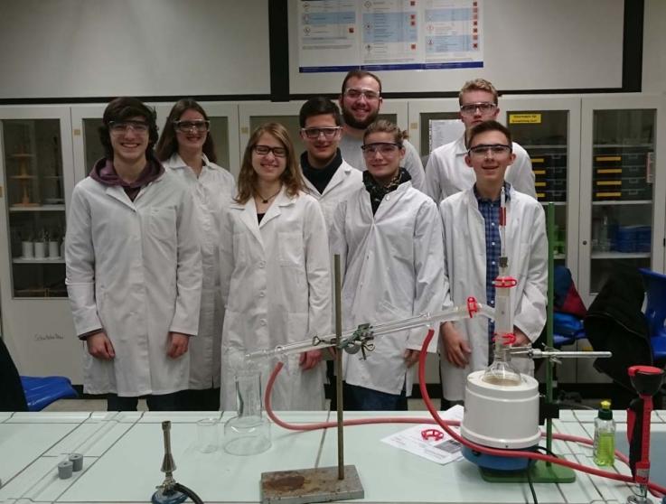 Laborkittel für die Fachschaft Chemie