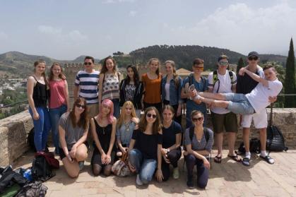 Auf dem Wachturm der Alhambra