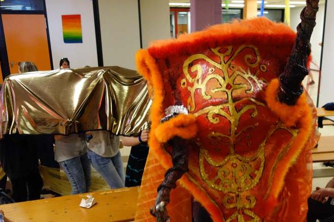 Der "amicus" geht an das Schulspiel.