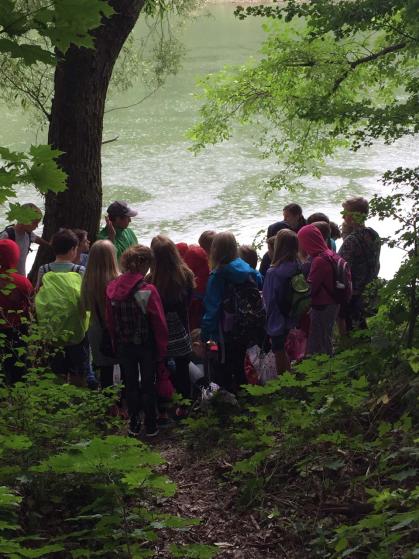 Klasse 5e beim Bund Naturschutz