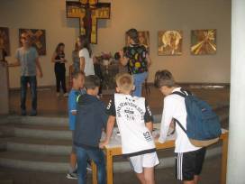 Kirchenerkundung in St. Markus