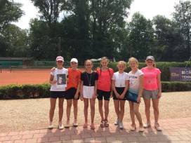 Bezirksfinale Tennis der Mädchen WK IV