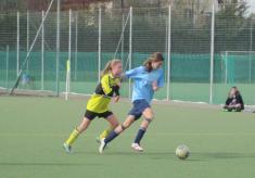 Anna Redemann  im Spiel gegen das Gnadenthal-Gymnasium