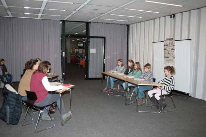 Der Vorlesewettbewerb der 6. Klassen am Apian-Gymnasium