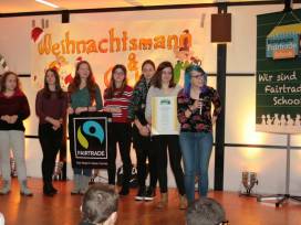 Das Apian-Gymnasium ist Fairtrade-School