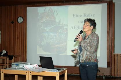 Vortrag von Frau Erös zur Arbeit der Kinderhilfe Afghanistan