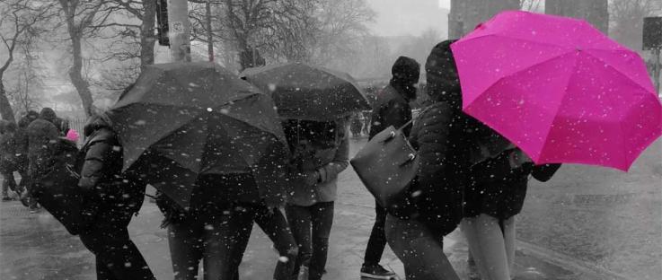 Nieselwetter in Schottland