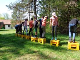 Die Klassen 5b, 5c und 5d waren in Königsdorf
