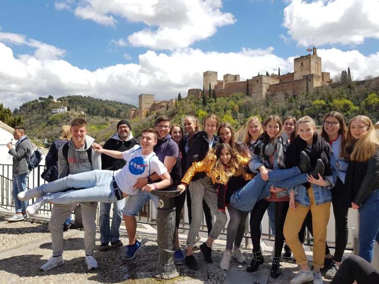 Blick auf die Alhambra