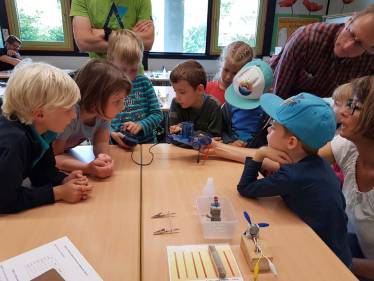 Apian-Gymnasium unter Strom