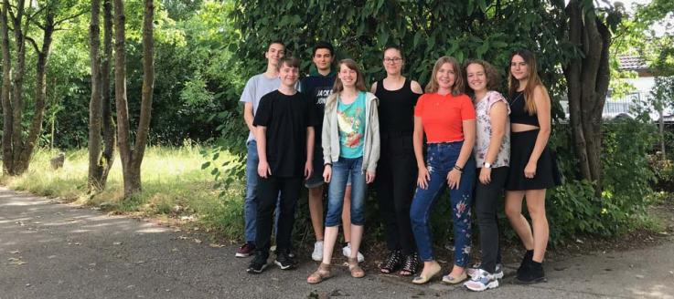 Die Teilnehmer*innen des P-Seminars