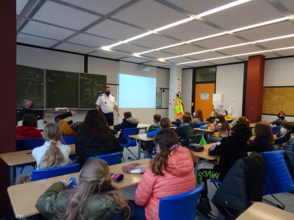 Unterrichtseinheit im Klassenzimmer