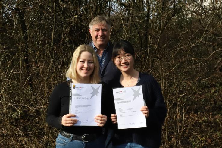 Preisträgerinnen Jugend forscht