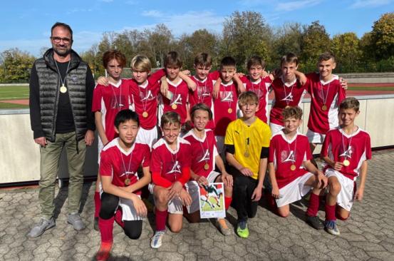 Die erfolgreiche Mannschaft der Jahrgänge 2009/10 