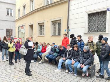 Synagogenbesuch der 9. Jahrgangsstufe in Augsburg