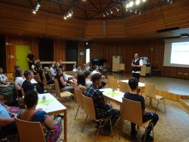 Entlassfeier der ukrainischen Brückenklasse 