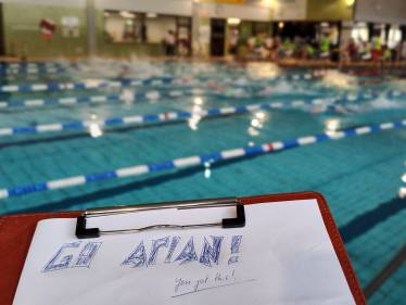(Vize-) Meisterhaft im Bezirks- und Landesfinale Schwimmen