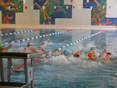 Das Apian-Gymnasium im Triathlonfieber