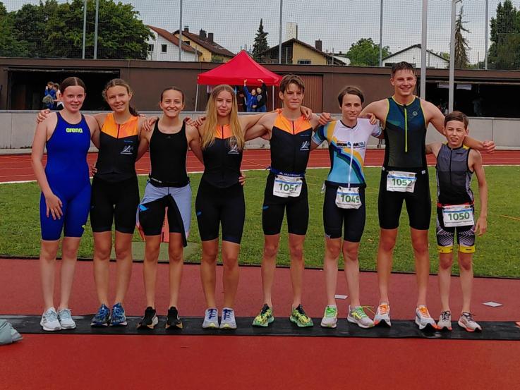 Mannschaft Triathlon
