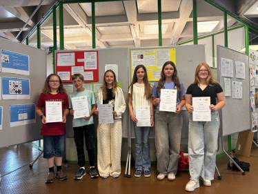 Fahrt zur Abschlussveranstaltung