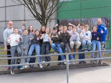 Engagierter Nachwuchs in der Triathlon-AG