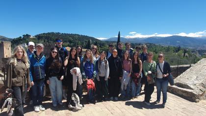 Auf dem Wachturm der Alhambra