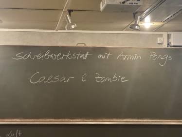 Caesar, Zombie und jede Menge Fantasie –  Autorenlesung mit Armin Pongs
