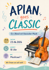 Plakat KI-erzeugt