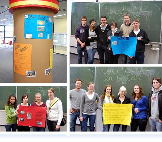 Projekt "Umweltschutz und Kosteneinsparung am Apian"