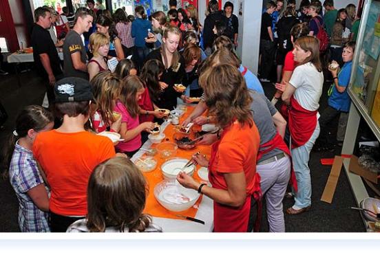 Auftakt der AktionKLIMA mit "Pause mit Pep"