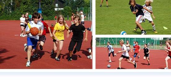 Sportspielfest der Mittel- und Unterstufe am 21./23. Juli 2009
