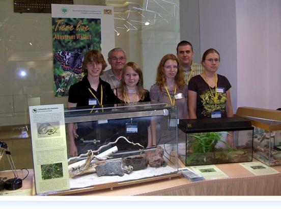 Das Vivarium-Team in der Staatskanzlei
