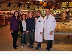 (von links: Kathrin Hanf, Elena Schegerer, Sarah Pauli, Sabine Huber, Norbert Wellmann)