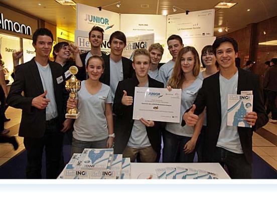 Heftl’ING-Team gewinnt JUNIOR-Messe-Award
