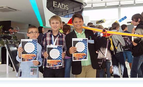 Ideenflug – EADS prämiert Zukunftsideen von drei Apianern