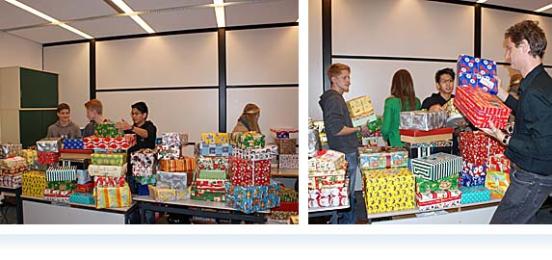 Pakete für Moldawien und Rumänien