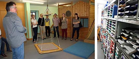 Studienreferendare informieren sich über die "Erziehungs- und Familienberatung"