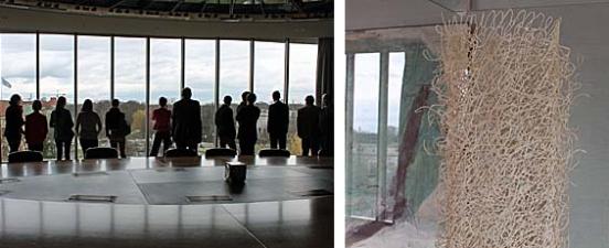 Lateinerinnen besuchen die Staatskanzlei in München