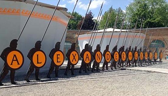 Lateiner bei "Alexander dem Großen"