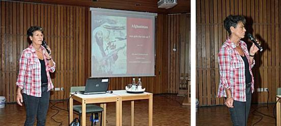 "Crash-Kurs für interkulturelles Lernen" – Frau Erös über die „Kinderhilfe Afghanistan